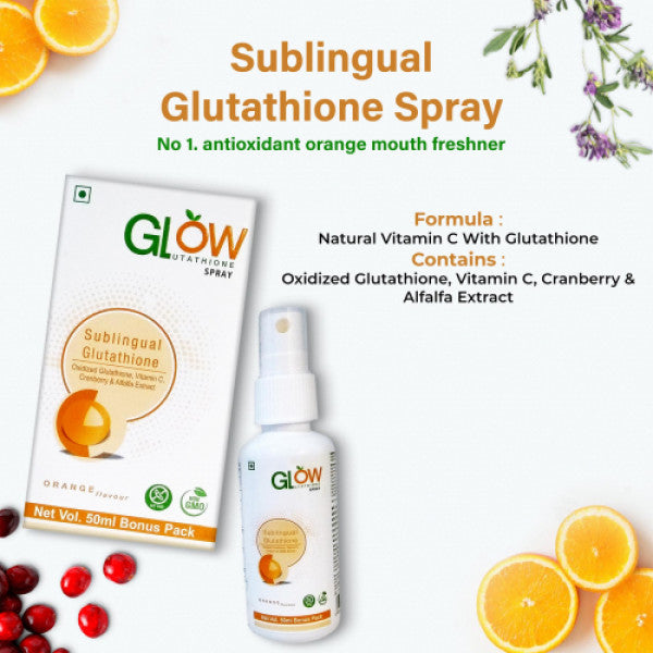 Glow Glutathione L-Glutathione Spray, 50ml