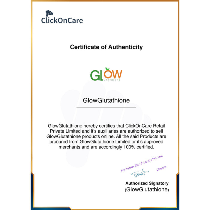GlowGlutathione Orange Effervescent, 60 Tablets