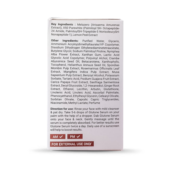Glutone Serum with Glutone Face Wash Combo Pack