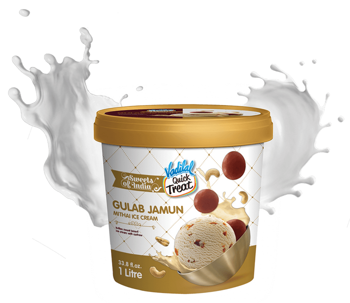 Gulab Jamun Mithai Ice Cream