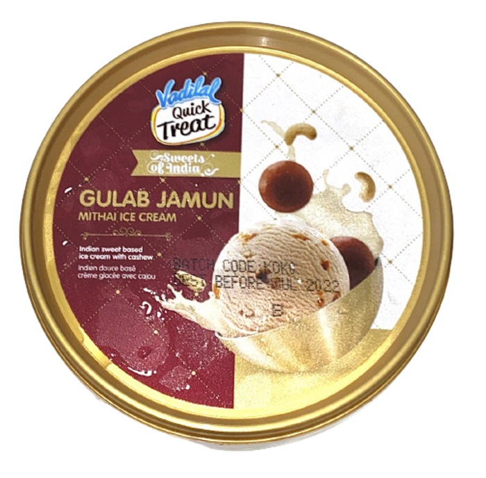 Gulab Jamun Mithai Ice Cream