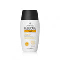 A bottle of Heliocare 360 Water Gel Sunscreen with SPF 50+ protection, indicating high sun protection factor.