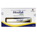Packaging of Hexilak Ultra Gel, 15gm size, with branding and product information.