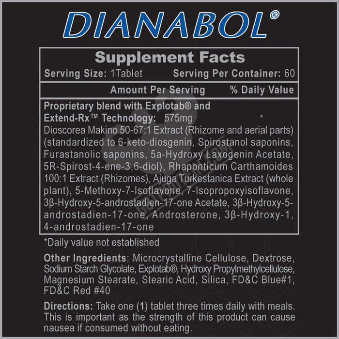 Hi-Tech Dianabol 60 Tablets