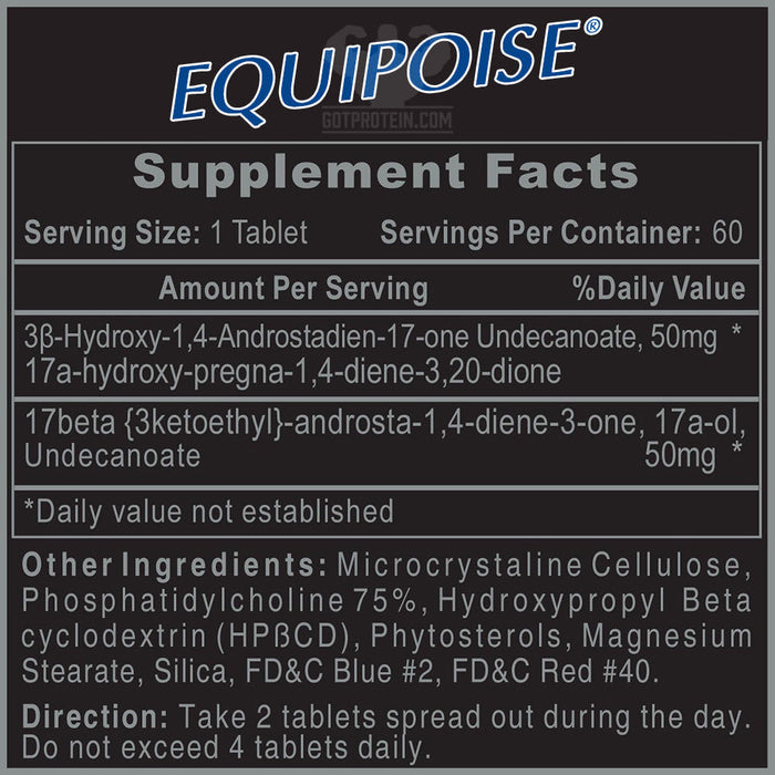 Hi-Tech Equipoise 60 Tablets