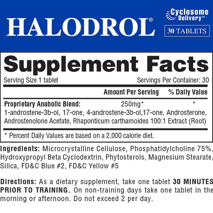 Hi-Tech Halodrol 30 Tablets