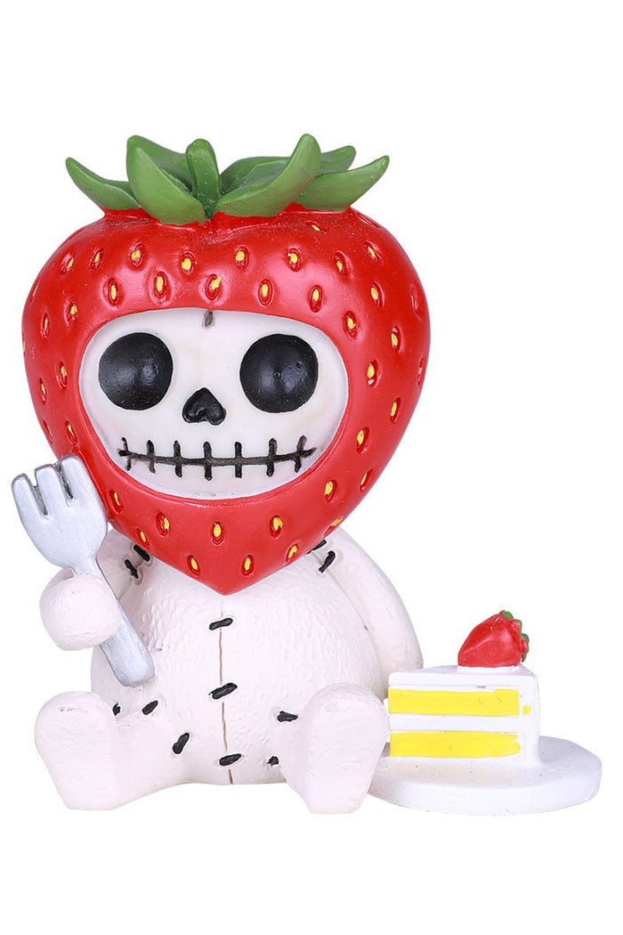 Ichigo the Skeleton Strawberry Statue - toys - VampireFreaks - Furrybones