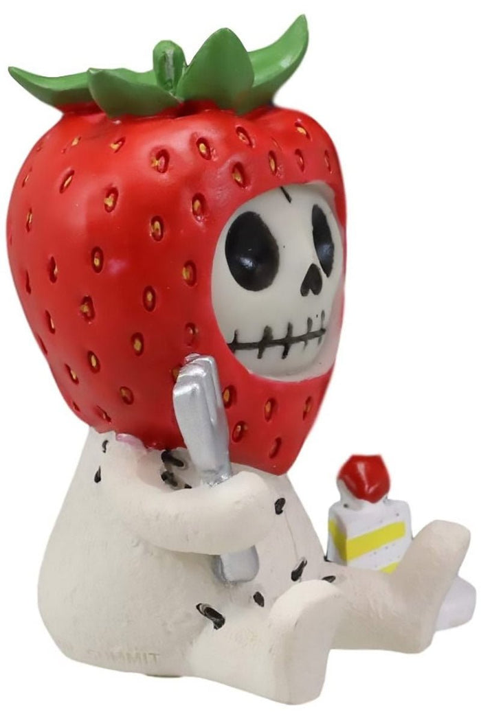 Ichigo the Skeleton Strawberry Statue - toys - VampireFreaks - Furrybones