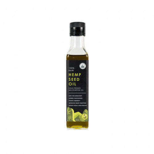 India Hemp Organics Hemp Seed Oil, 250ml