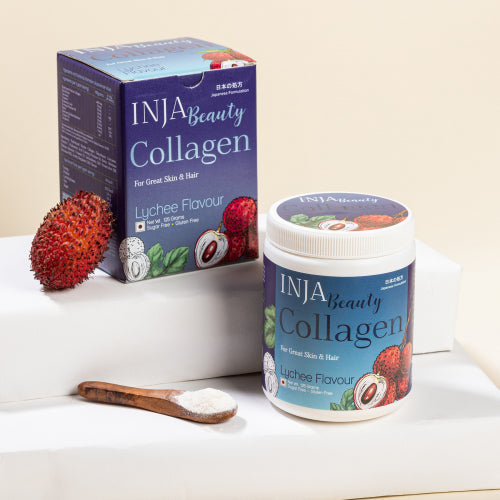 INJA Beauty Collagen Lychee, 125gm