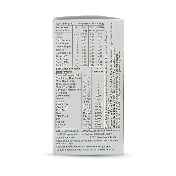 Keraglo Eva, 30 Tablets