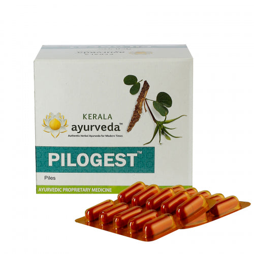 Kerala Ayurveda Pilogest Capsules, 100 Capsules