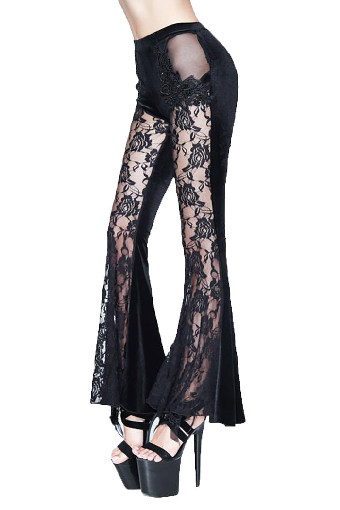 Kiss of Death Bell Bottom Pants