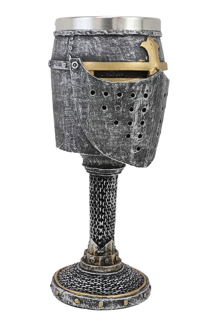 Knight Helmet Goblet