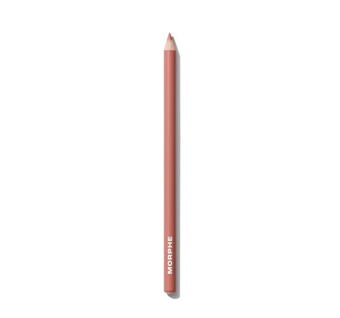 {Wifey} Morphe Signature Lip Pencil in a sharpened mauve-nude shade with MORPHE printed on the barrel.