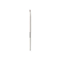 M362 Pointed Eyeliner Brush with cream MORPHE handle and fine pointed taupe tip on white background.