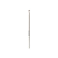 M363 Angled Eyeliner Brush with cream MORPHE handle and fine angled bristles for precision lining, white background.