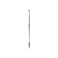 M401 Dual-Ended Angled Brow Brush & Spoolie with cream MORPHE handle, angled brush at one end and spiral spoolie at the other.