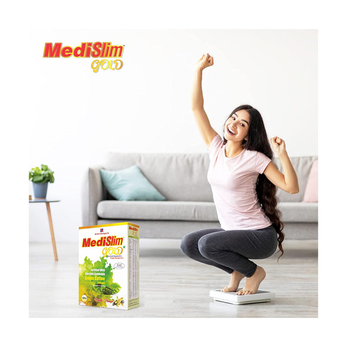 Medislim Gold Weight Loss Drink Vanilla, 500gm