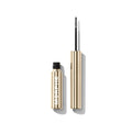 {Clear} Morphe Micro Manager Gripping Brow Gel in an open gold tube labeled "MORPHE" with a dual-sided spoolie and precision brush wand.