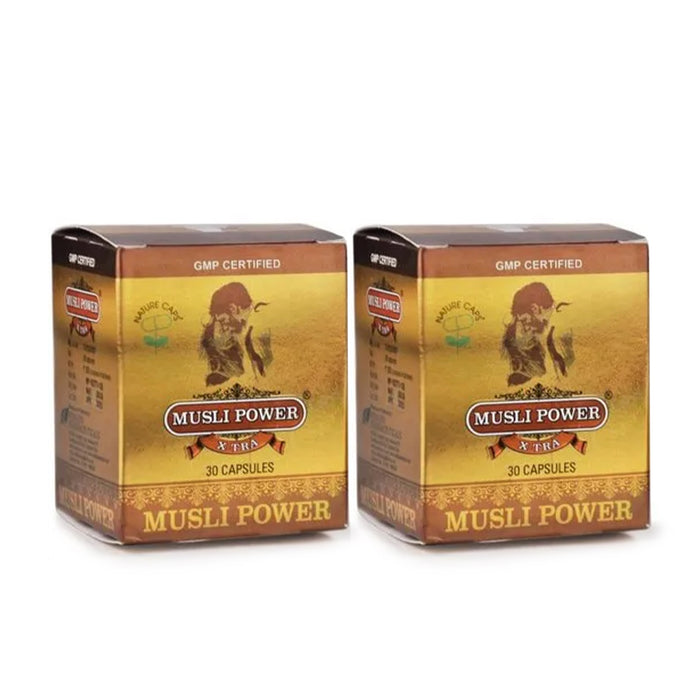 Musli Power Xtra, 30 Capsules (Pack Of 2)