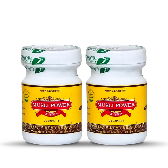Musli Power Xtra, 30 Capsules (Pack Of 2)