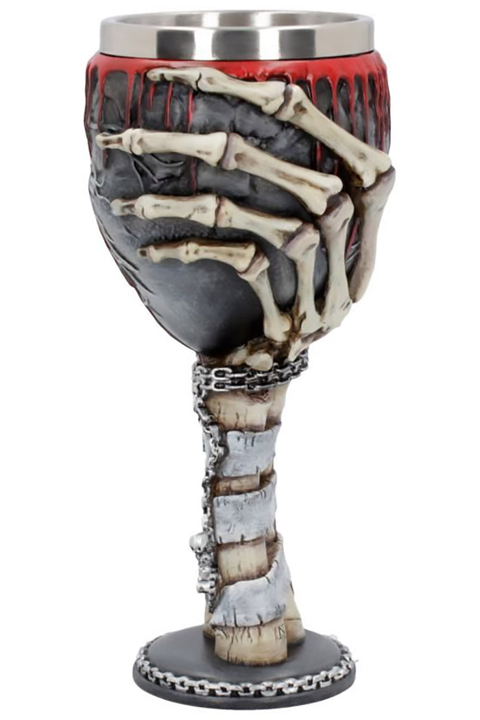 My Black Heart Bleeds Gothic Undead Goblet