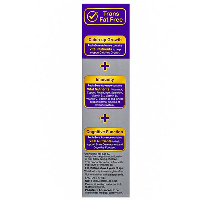 PediaSure Advance Plus Vanilla Delight Refill Pack, 400gm