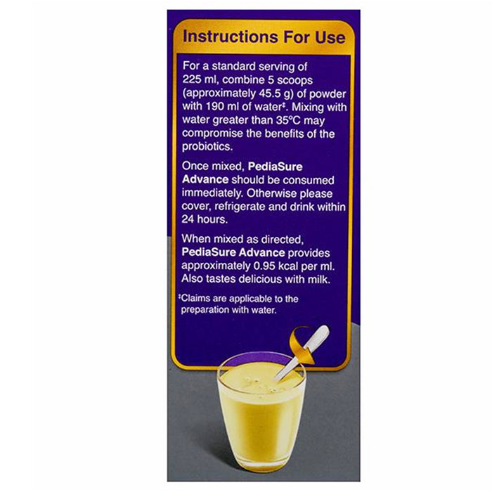 PediaSure Advance Plus Vanilla Delight Refill Pack, 400gm