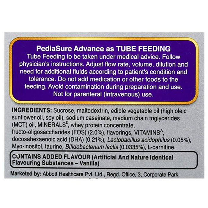 PediaSure Advance Plus Vanilla Delight Refill Pack, 400gm