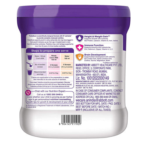 PediaSure Premium Chocolate Flavour, 400gm