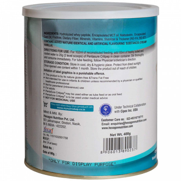 Pentasure Critipep Powder, 400gm