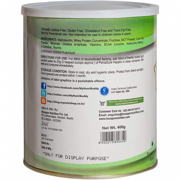 Pentasure Hepatic Powder, 400gm