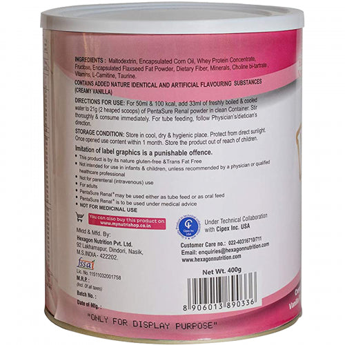 Pentasure Renal Powder, 400gm