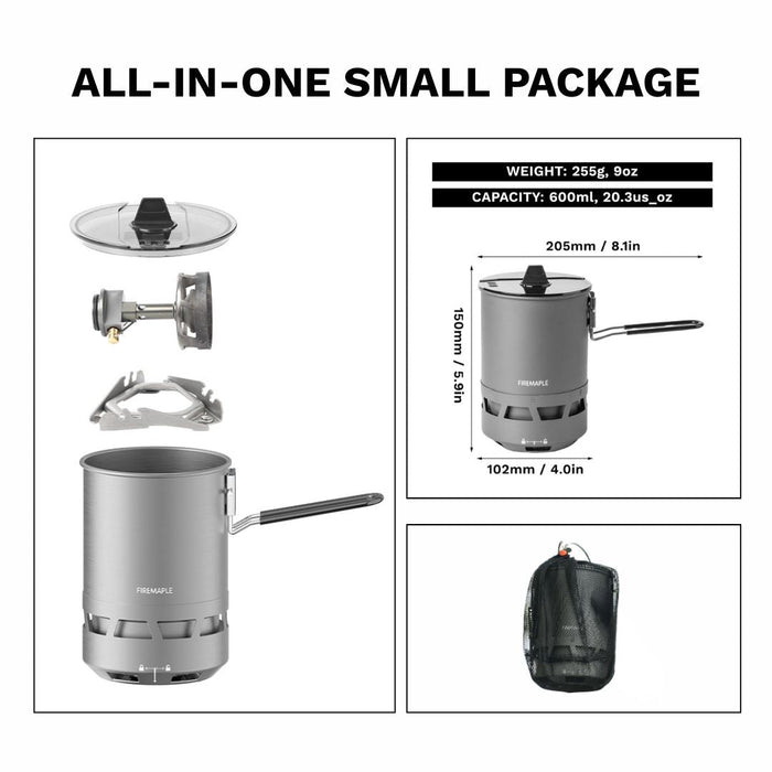 Petrel Quickboil Pro System - Fire Maple