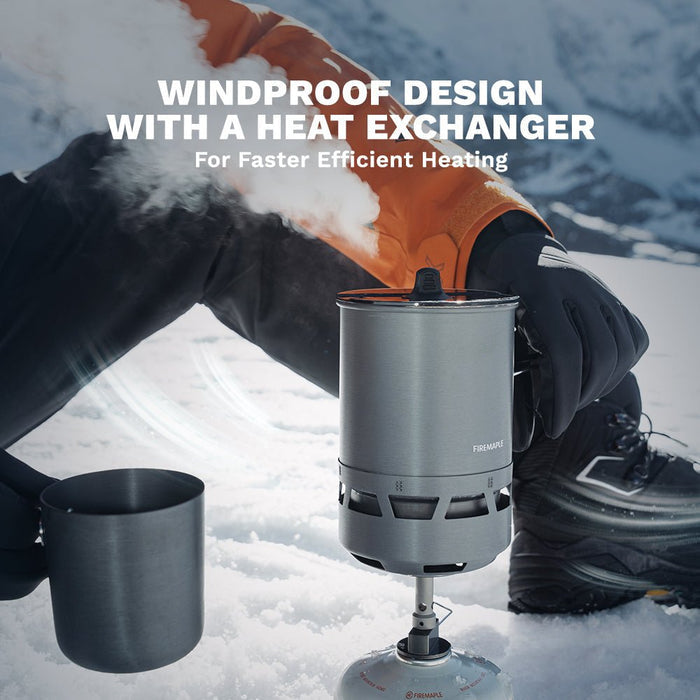 Petrel Quickboil Pro System - Fire Maple