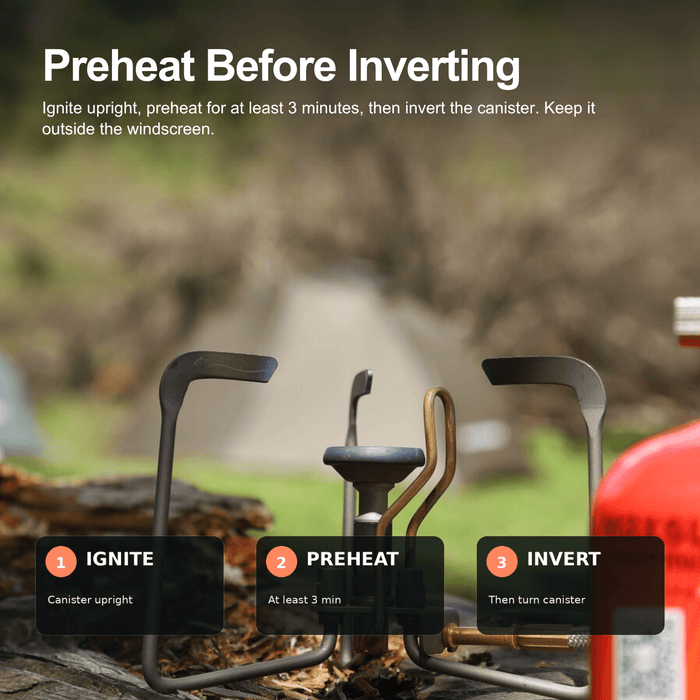 Petrel Summit Titanium Ultralight Backpack Stove