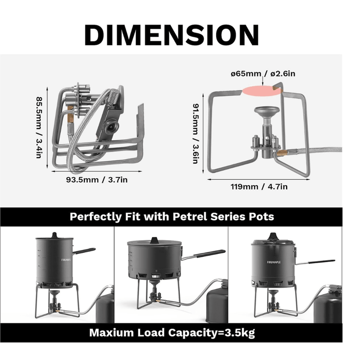 Petrel Titanium Ultralight Remote Stove