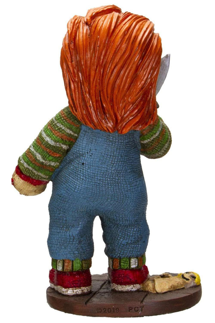 chucky horror movie statue toy
