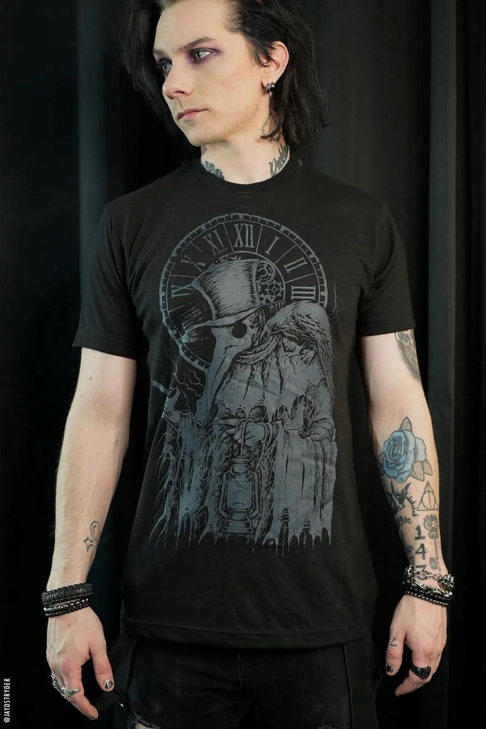 Plague Doctor T-shirt [GREY ASHES]