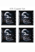 Poes Raven Slate Coasters [Set of 4]