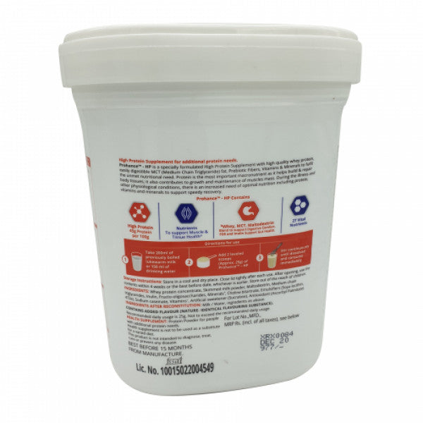 Prohance HP Vanilla, 400gm