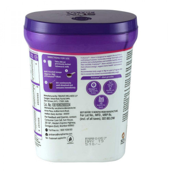 Prohance Mom Chocolate, 400gm