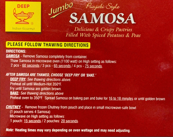 Punjabi Style Samosa