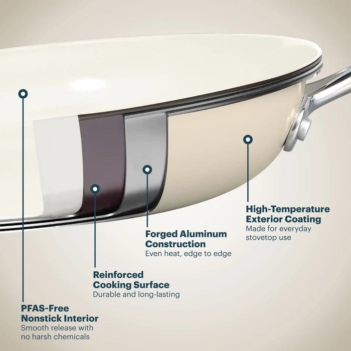 Pyrex® Ceramic Cookware 11.3-in Grill Pan