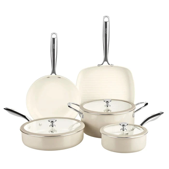 Pyrex® Ceramic Cookware 8-Piece Set
