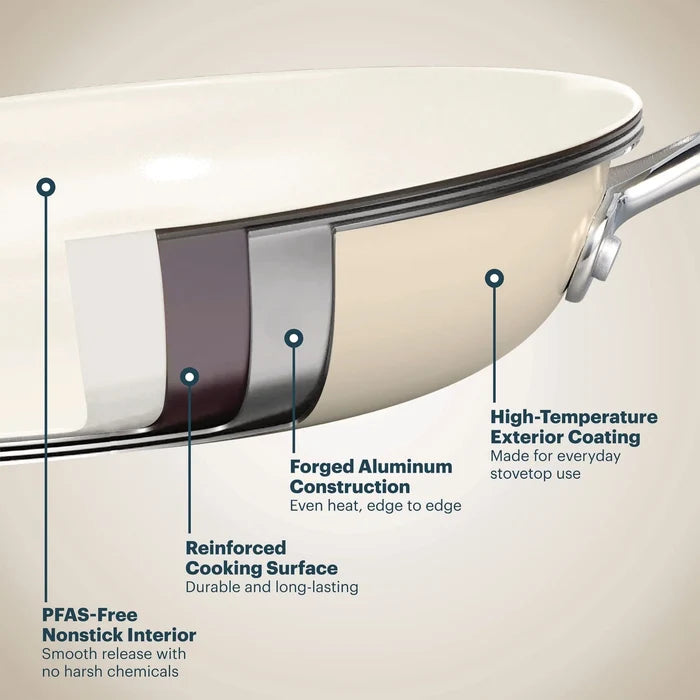 Pyrex® Ceramic Cookware 8-Piece Set