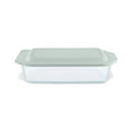 Pyrex® Deep 9 x 13" Rectangular Glass Baking Dish with Sage Green Lid