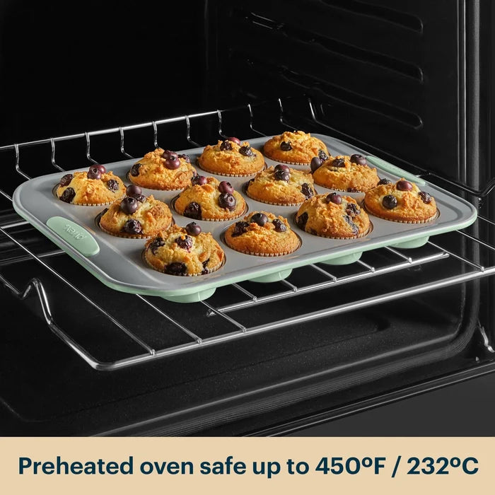 Pyrex® Metal Bakeware 3-Piece Set in Sage