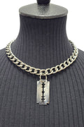 emo chain necklace